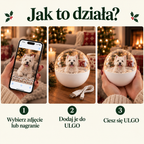 SklepULGO™ Bombka ze wspomnieniem wideo